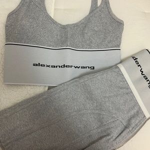 Alexander wang top and skirt